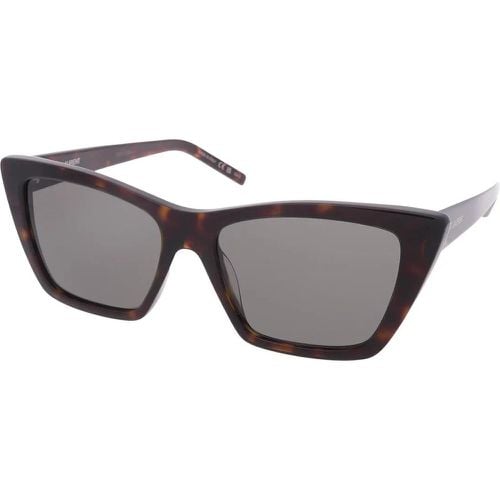 Sonnenbrille - SL 276 MICA-033 - Gr. unisize - in Braun - für Damen - Saint Laurent - Modalova