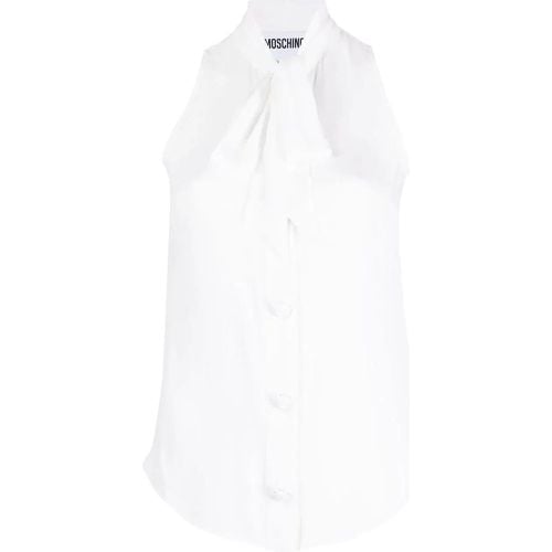 Top White - Größe 40 - Moschino - Modalova