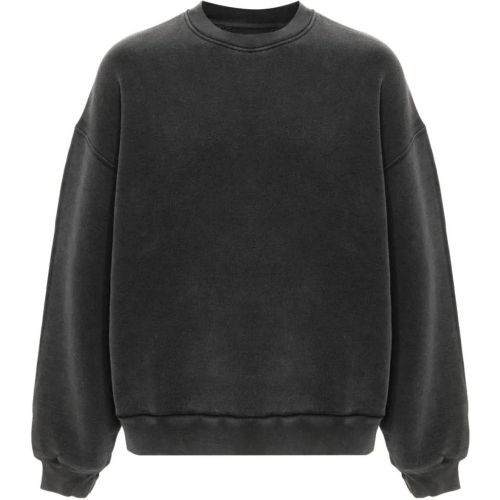 Anthracite Grey Typo-Embroidered Jersey Sweatshirt - Größe S - Axel Arigato - Modalova