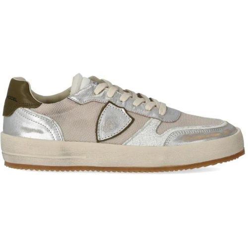 Low-Top Sneaker - Nice Low Metal Resau Military Sneaker - Gr. 40 (EU) - in - für Damen - Philippe Model - Modalova