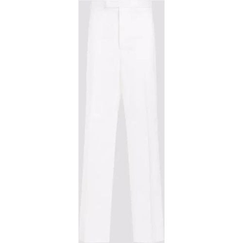 Straight Leg Cotton Chino Pants - Größe 5 - Thom Browne - Modalova