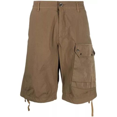 Bermuda Shorts In Brown Cotton Blend - Größe 46 - brown - Ten C - Modalova