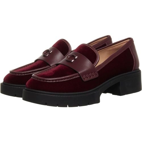 Loafer - Leah Velvet Loafer - Gr. 37 (EU) - in - für Damen - Coach - Modalova