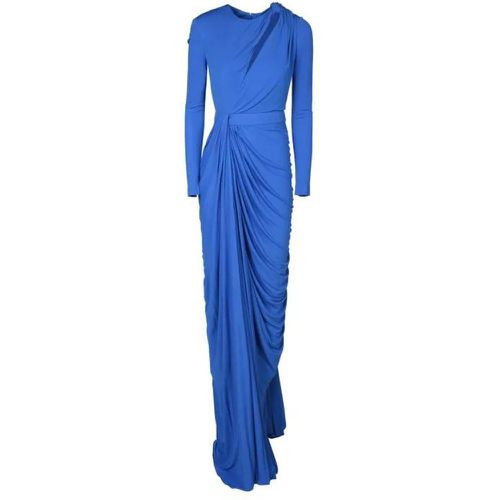 Bold Cobalt Blue Dress - Größe 40 - blau - alexander mcqueen - Modalova