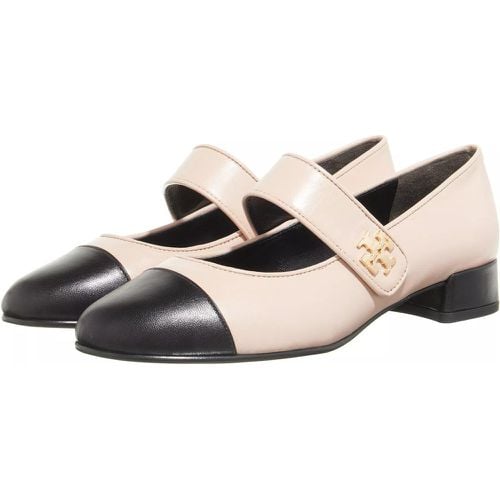 Loafer - Cap-Toe Mary Jane Heel Ballet 25Mm - Gr. 36,5 (EU) - in Rosa - für Damen - TORY BURCH - Modalova