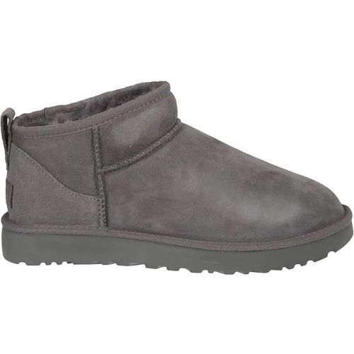 Stiefel - Grey Suede Ankle Boots With Padded Collar - Gr. 37 (EU) - in - für Damen - Ugg - Modalova