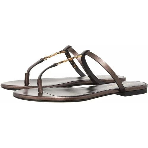 Sandalen - Cassandra Slides - Gr. 36 (EU) - in - für Damen - Saint Laurent - Modalova