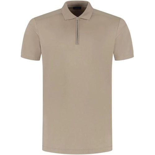 Cotton Zipped Polo Shirt - Größe L - PAUL & SHARK - Modalova