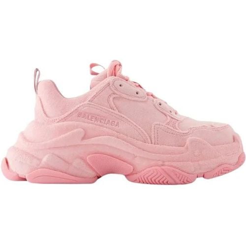 Low-Top Sneaker - Triple S Sneakers - Leather - Gr. 35 (EU) - in Rosa - für Damen - Balenciaga - Modalova