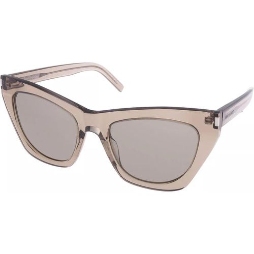 Sonnenbrille - SL 214 KATE - Gr. unisize - in Braun - für Damen - Saint Laurent - Modalova