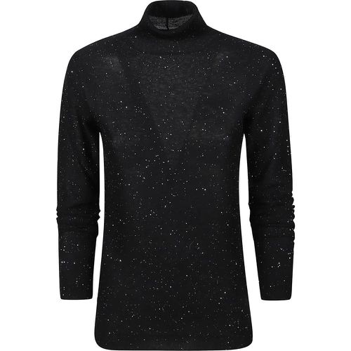 Turtle Neck Sweater Black - Größe 42 - Fabiana Filippi - Modalova