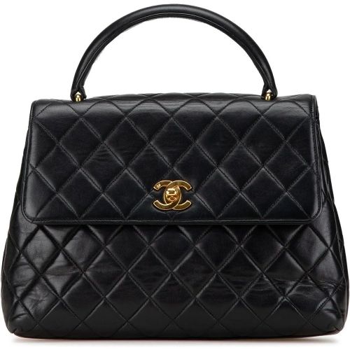 Totes & Shopper - Medium Lambskin Kelly Top Handle Bag - Gr. unisize - in - für Damen - Chanel - Modalova