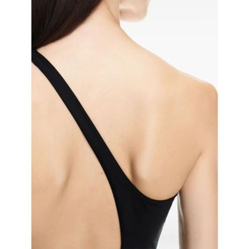 One Shoulder Swimsuit - Größe 38 - Off-White - Modalova