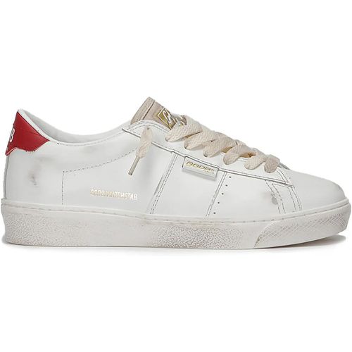 Low-Top Sneaker - White Matchstar Sneakers - Gr. 35 (EU) - in - für Damen - Golden Goose - Modalova