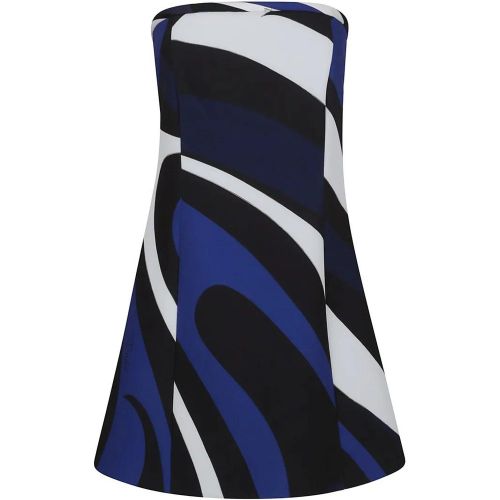 Multicolored Patterned Strapless Dress - Größe 42 - Pucci - Modalova