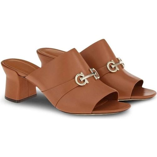 Slipper & Pantoletten - Sandals Brown - Gr. UK_4_5 - in - für Damen - Salvatore Ferragamo - Modalova