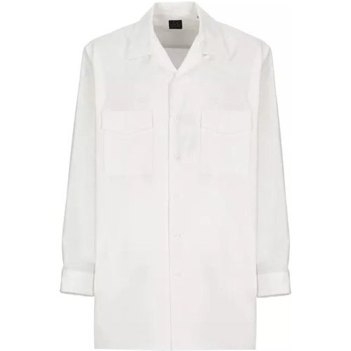 Whitepour Homme Cotton Shirt - Größe L - white - Yohji Yamamoto - Modalova