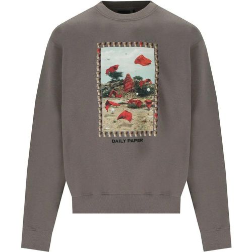 RASHAD TAUPE SWEATSHIRT - Größe M - braun - Daily Paper - Modalova