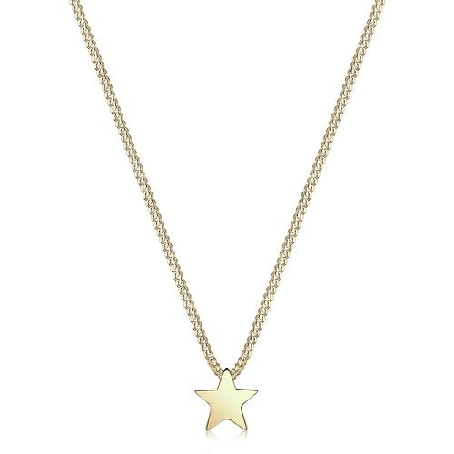 Halsketten - Halskette Stern Astro 375 Gelbgold - Gr. unisize - in - für Damen - Elli - Modalova