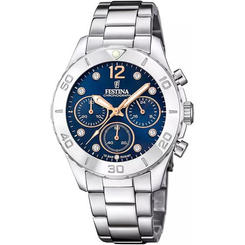 Uhr - Stainless Steel Watch Bracelet - Gr. unisize - in Silber - für Damen - Festina - Modalova