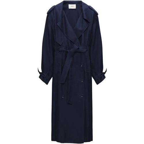 Silk Trench Coat - Größe UK 1 - dorothee schumacher - Modalova