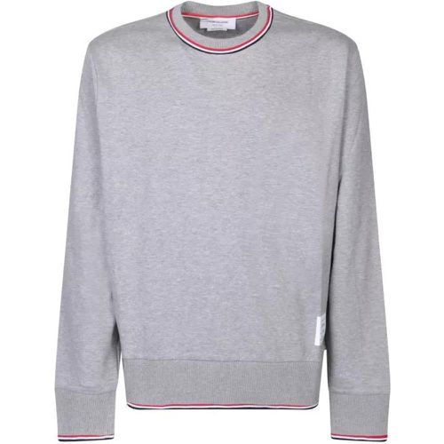 Roundneck Sweater - Größe 2 - gray - Thom Browne - Modalova
