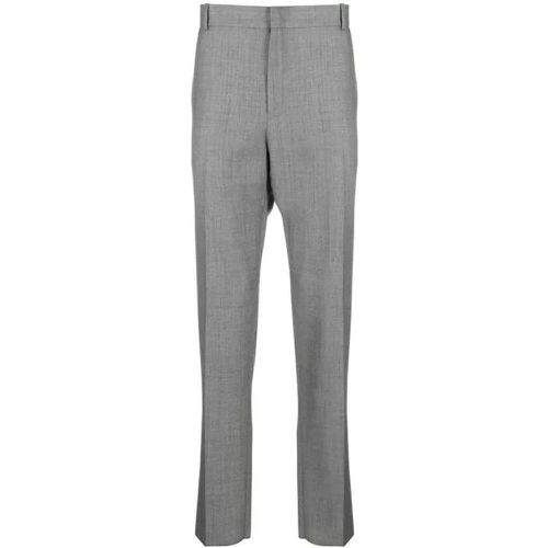 Gray Cigarette Pants - Größe 50 - gray - alexander mcqueen - Modalova