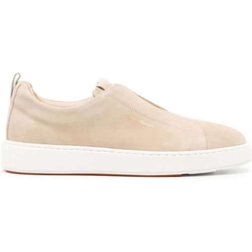 Low-Top Sneaker - Sand Victor Sneakers - Gr. 10 - in - für Damen - Santoni - Modalova