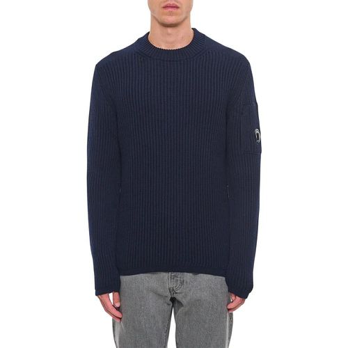 Knitwear Crew Neck In Wool - Größe L - CP Company - Modalova