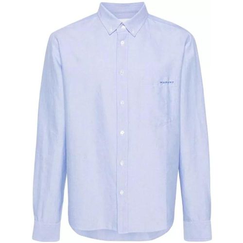 Blue Jasolo Shirt - Größe L - blue - Isabel marant - Modalova