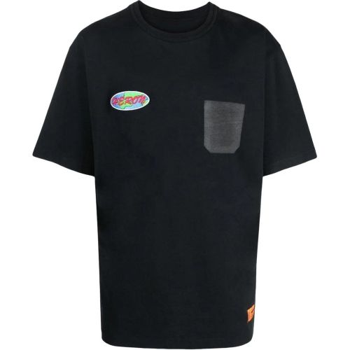 Oversize Heron Kk22 Logo T-shirt - Größe L - Heron Preston - Modalova