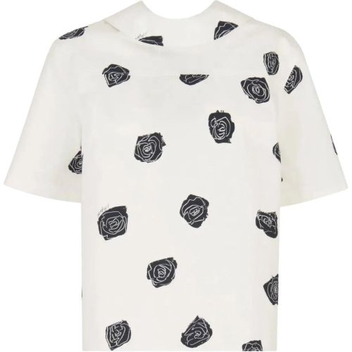 Floral Top White - Größe 44 - Marni - Modalova