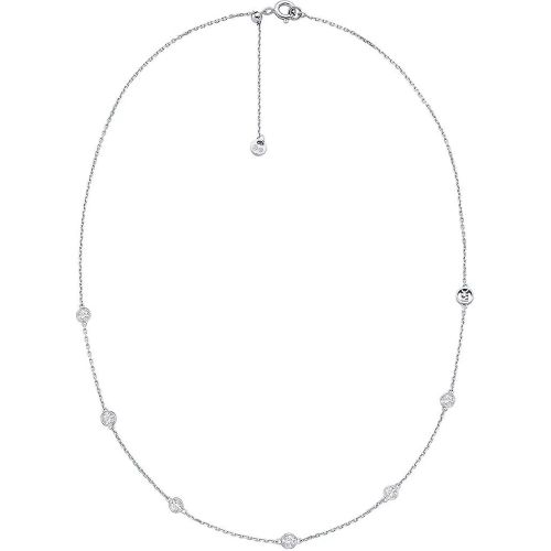 Halskette - Sterling Station Necklace - Gr. unisize - in Silber - für Damen - Michael Kors - Modalova