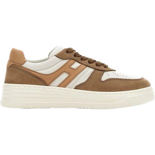 Low-Top Sneaker - H630 Ivory Brown Beige - Gr. 40 (EU) - in - für Damen - Hogan - Modalova