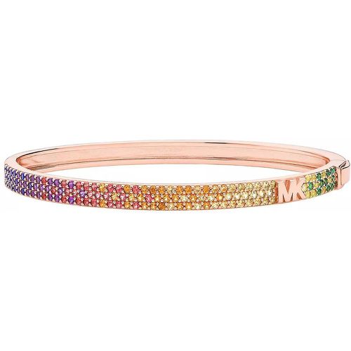 Armband - 14K Sterling Silver Rainbow Pavé Bangle Bracelet - Gr. M - in - für Damen - Michael Kors - Modalova