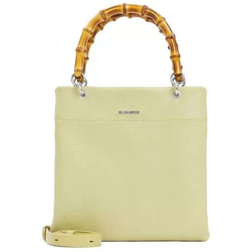 Totes - Green Leather Bamboo Shopper Small - Gr. unisize - in - für Damen - Jil Sander - Modalova