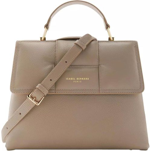 Satchel Bag - Forte Lacy Taupe Calfskin Leather Handbag - Gr. unisize - in - für Damen - Isabel Bernard - Modalova