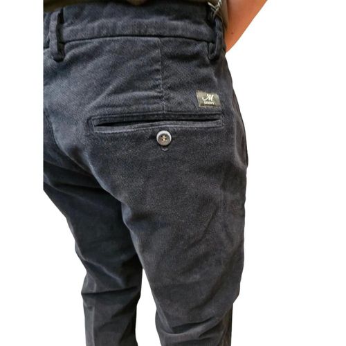 Chino coton gratt� Navy Torino VBE - Größe 54 - Mason's - Modalova