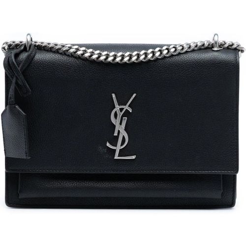 Hobo Bags - Medium Grained Calfskin Monogram Sunset Crossbody - Gr. unisize - in - für Damen - Saint Laurent - Modalova