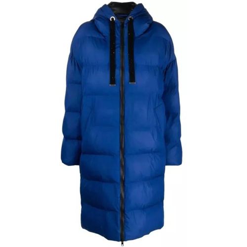 Hooded Zip-Up Padded Coat - Größe 48 - Lorena Antoniazzi - Modalova