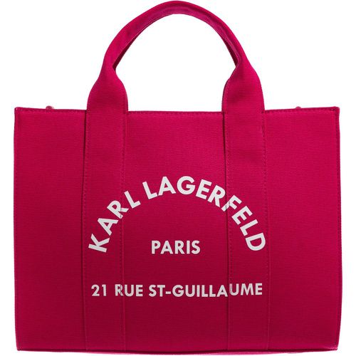 Tote - Rsg Square Medium Tote - Gr. unisize - in Rosa - für Damen - Karl Lagerfeld - Modalova