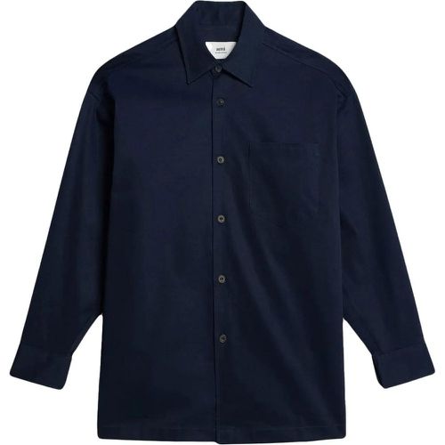 Logo Printed Overshirt - Größe S - AMI Paris - Modalova