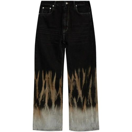 Denim Trousers With Print - Größe 33 - Drkshdw - Modalova