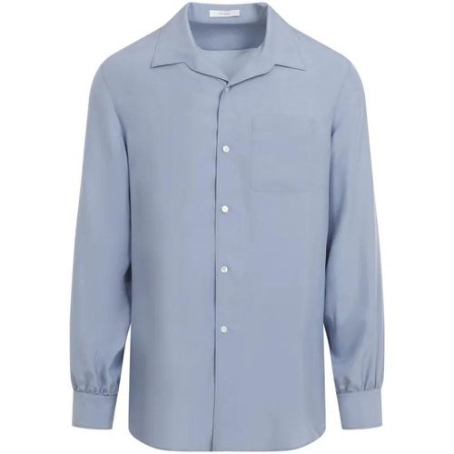 Blue Kiton Shirt - Größe L - blau - The Row - Modalova