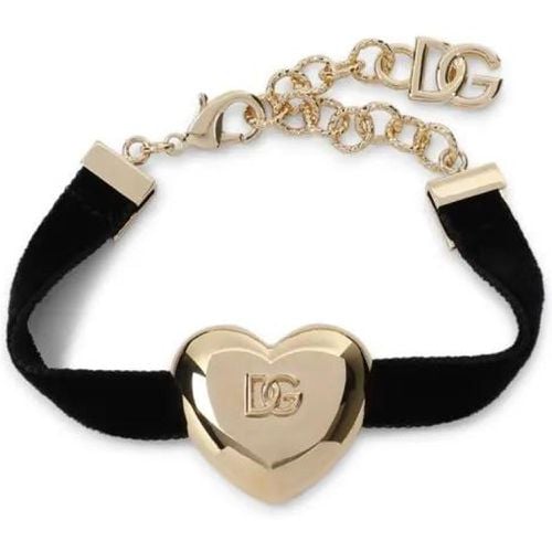 Armband - Brass Bracelet - Gr. ONE SIZE - in Schwarz - für Damen - Dolce&Gabbana - Modalova