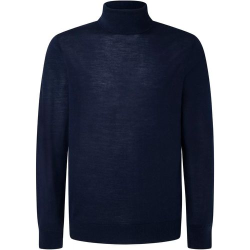 MERINO SILK ROLL NECK - Größe XL - Hackett - Modalova