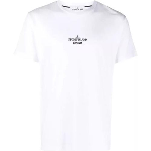 Archivio Ice Thermo-Cromatic T-Shirt White - Größe L - white - Stone Island - Modalova