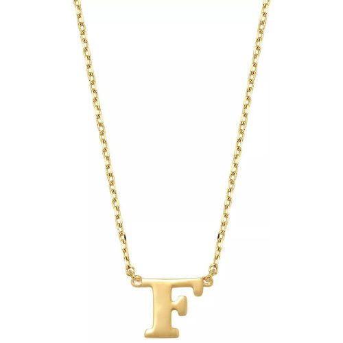 Halskette - Le Marais Chloé 14 Karat Initial Necklace Letter F - Gr. unisize - in - für Damen - Isabel Bernard - Modalova