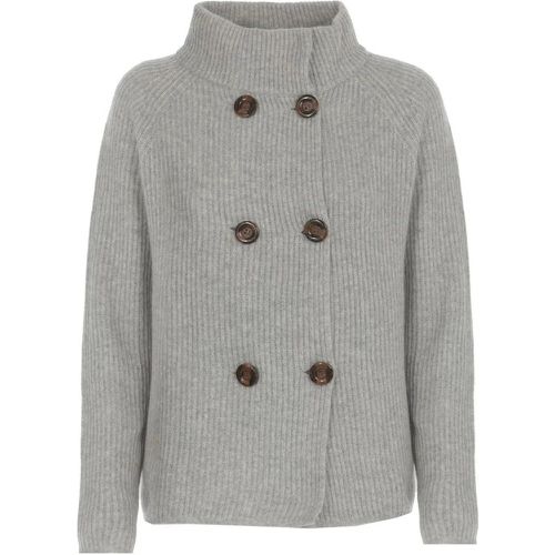 Cashmere Blend Doublebreasted Cardigan - Größe XS - Biarritz1961 - Modalova