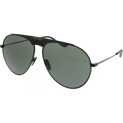 Sonnenbrillen - GG0908S-004 65 Sunglass MAN METAL - Gr. unisize - in Schwarz - für Damen - Gucci - Modalova